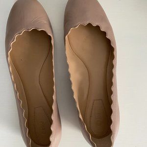Chloé Nude Ballet Flats